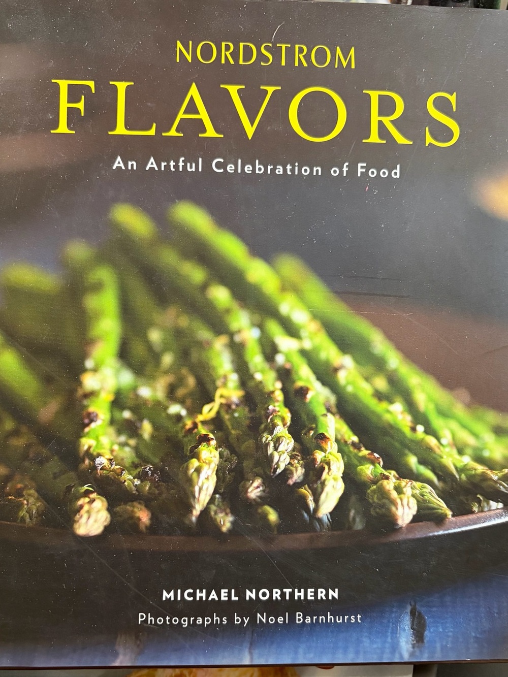 Nordstrom Flavors Cookbook - Green and Yellow Cover
